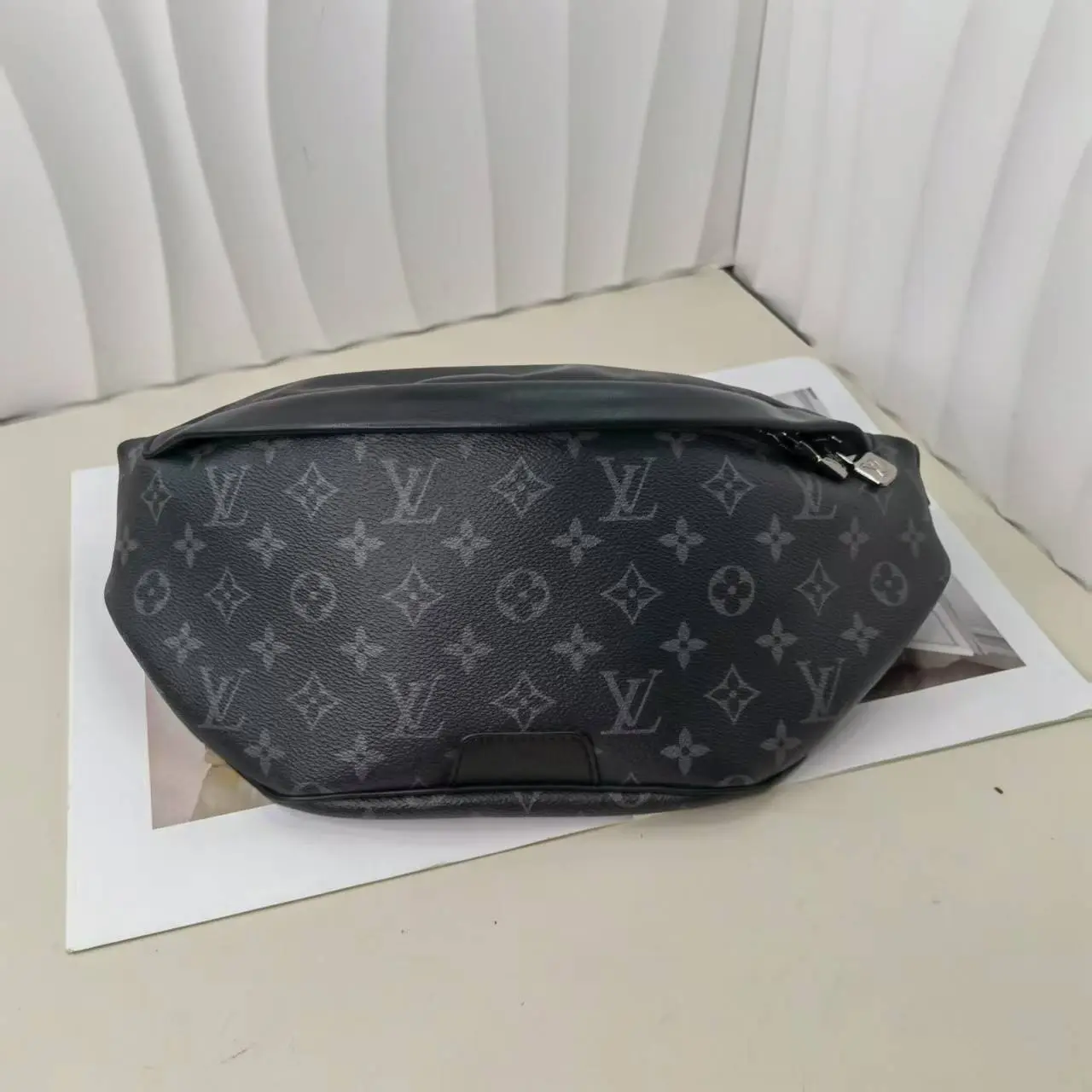Pre-owned Louis Vuitton As Shown As Shown BLACK MONO BUMBAG