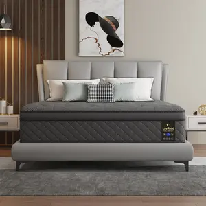 12/14Inch Twin, Full, Queen, King Mattress Memory Foam And Spring, Hybrid MattressMedium Firmness, Lumbar Support, For Home Rooms Hotels, Ergonomic queen size mattress Interior Modern queen size mattress