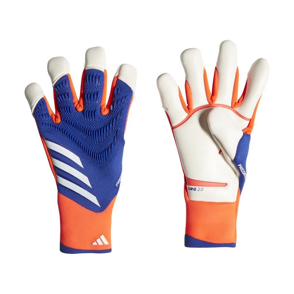adidas Men's Predator Pro Hybrid Football Goalkeeper Gloves - Blue