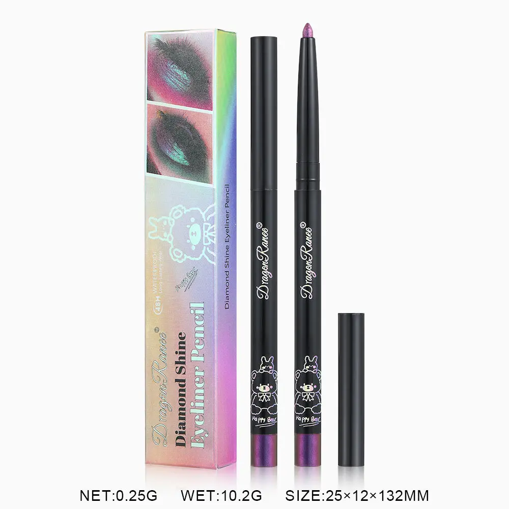 Multi-Use Gel Pencil for a Flawless Look, Waterproof Under-Eye Concealer Eyeliner and Highlighter Makeup Tool, Single Item, Daily, Smooth, Waterproof Stick Eyeliner, Two-In-One Eyeliner