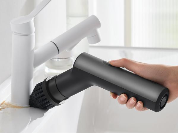 【Deals for You Days】HOTO Electric Spin Scrubber with 6 Brush Heads & Removable Extension Pole for Bathroom Kitchen Car Cleaning Powerful 2.5Nm Torque IPX7 Waterproof 4000mAh Battery Dual-Speed Settings Best Christmas Gift - Cleaner