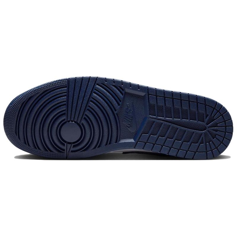 Jordan Air Jordan 1 Low SE IH0648-141 Men's White/Blue Retro Basketball Shoes Comfortable Non-slip Durable Low-top Style Authentic Certified