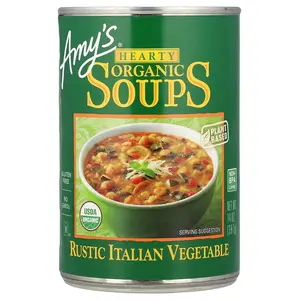 Amy's Hearty Organic Soups, Rustic Italian Vegetable, 14 oz (397 g)