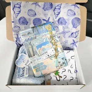 Beach Reads Vacay Limited Edition Blind Date with a Kindle Box | Includes Holographic Insert, Magnetic Grip, Dust Plug Charm, Hanging Chain Charm & More