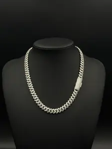 10mm Moissanite Cuban Link Chain (CLEARANCE)