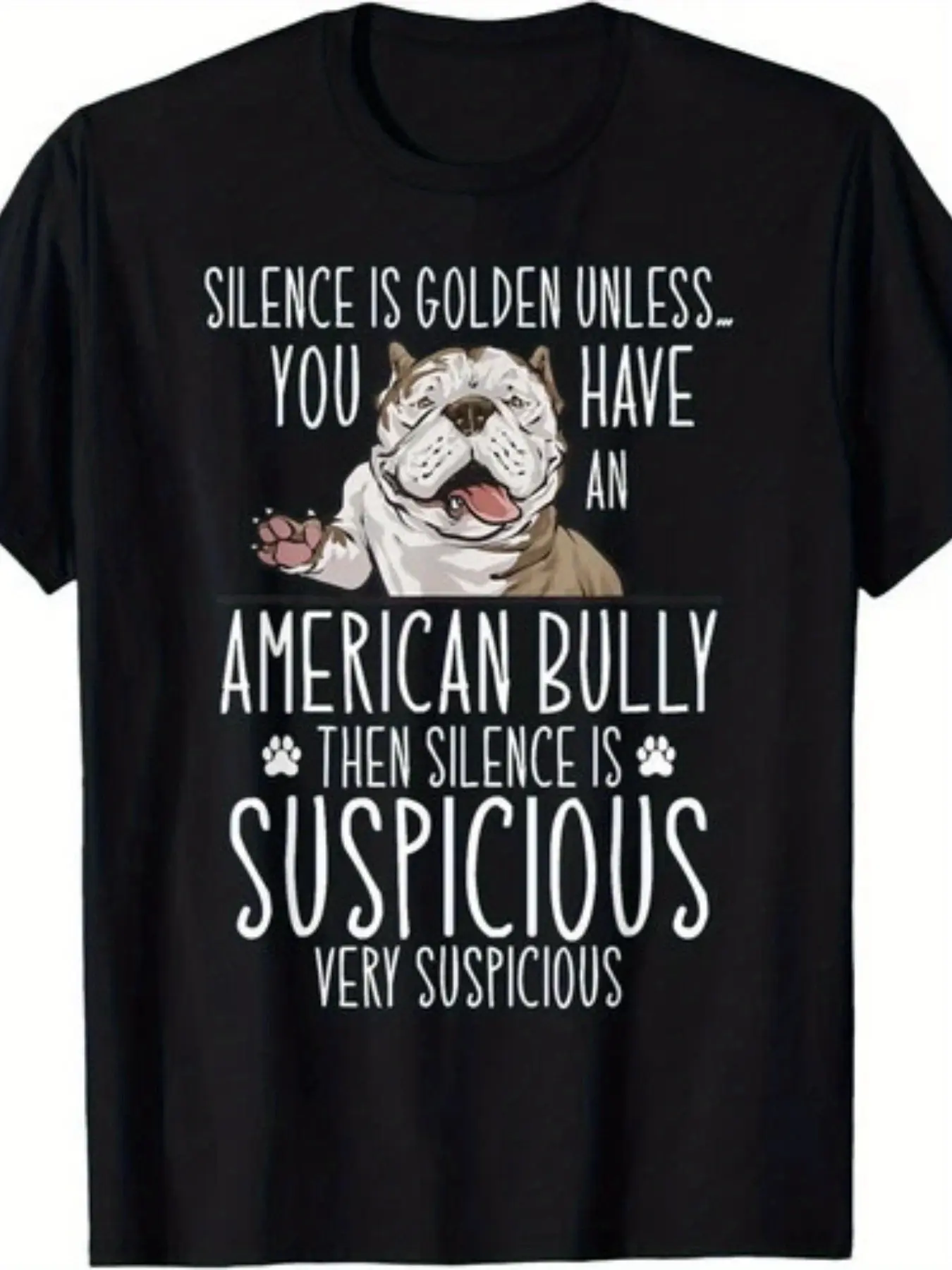 Unisex T-Shirt for American Bully Dog XL Breed Ent unisex soft cotton short sleeve t shirt, vintage graphic casual tee for men women teens, perfect birthday holiday gift for camping travel gym daily street  wear