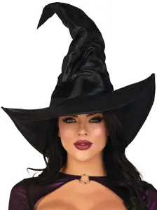 Large Ruched Witch Hat
