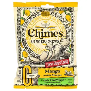 Chimes Ginger Chews, Mango, 5 oz (141.8 g)