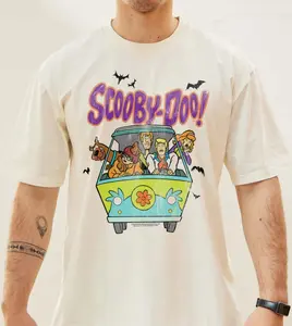 Bats Scooby-Doo 2D T-Shirt, Nostalgia 2D Print T-Shirt, Cartoon Network Shirt, Gifts for Cartoon Fans #ScoobyDoooo #CartoonNetwork #NostalgiaCore #ScoobyDoo #GraphicTee #StreetwearUS