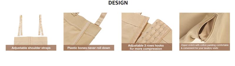 FeelinGirl Zippered Shapewear Tummy Control Butt Lifter Shorts with Front Zipper and Removable Design Bodysuit BBL Womenswear Underwear Compression Lady Comfort FeelinGirl Zippered Shapewear Tummy Control Butt Lifter Shorts with Front Zipper and Removable Design Bodysuit BBL Womenswear Underwear Compression Lady Comfort