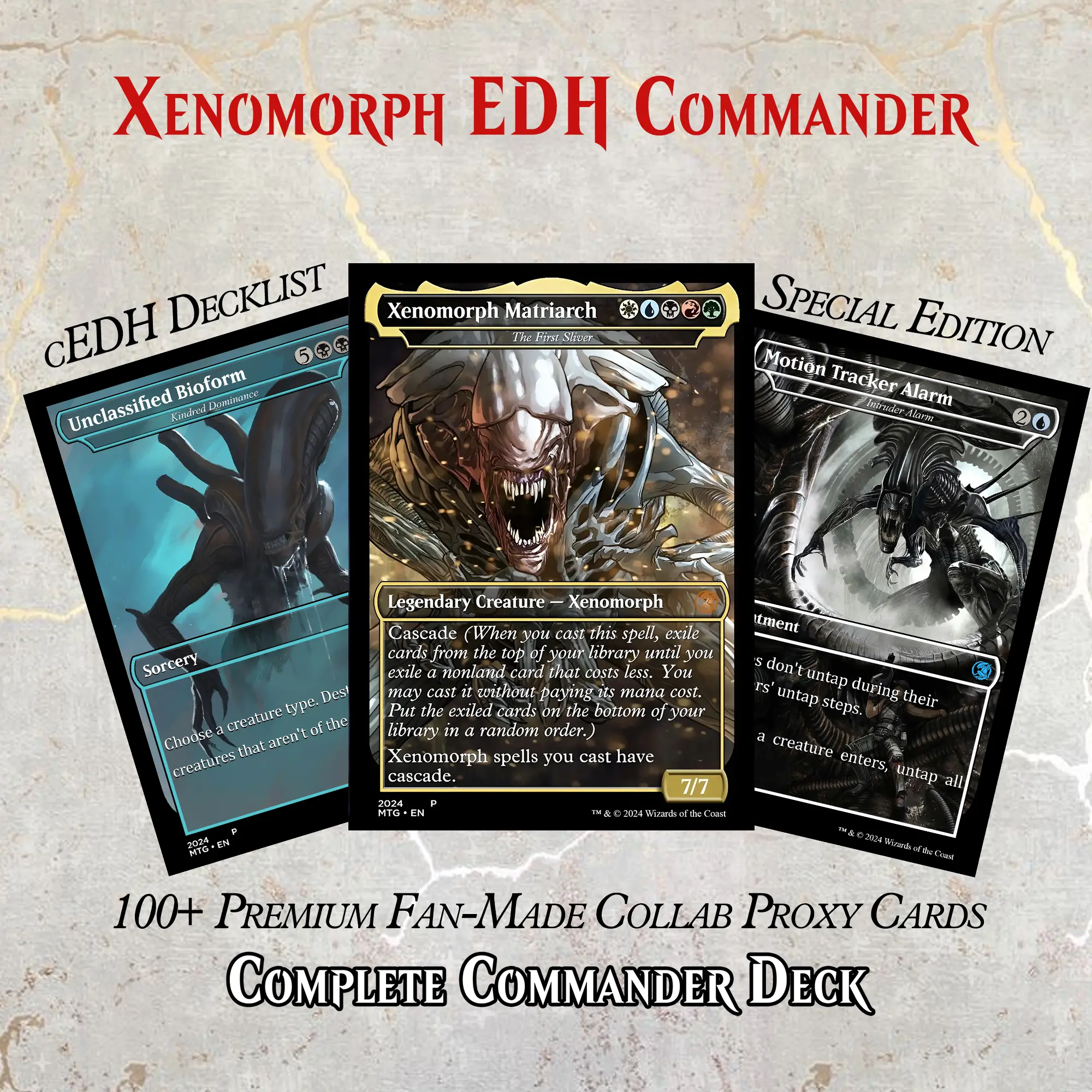 ALIEN COMMANDER DECK –COLLECTOR SET (113 CARDS) | DECKGALAXY