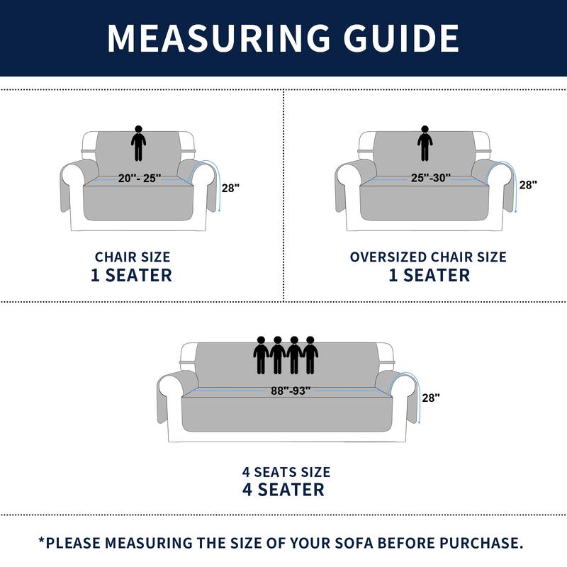 Easy-Going Reversible Couch Cover, Water Resistant Sofa Protector Slipcover for 1/2/3/4 Seater with Foam Sticks Elastic Straps for Pet, Sofa Blanket, Livingroom Easy-Going Reversible Couch Cover, Water Resistant Sofa Protector Slipcover for 1/2/3/4 Seater with Foam Sticks Elastic Straps for Pet, Sofa Blanket, Livingroom