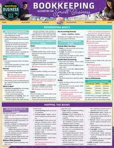 Bookkeeping - Accounting for Small Business: A Quickstudy Laminated Reference Guide -- Lita Epstein, Poster