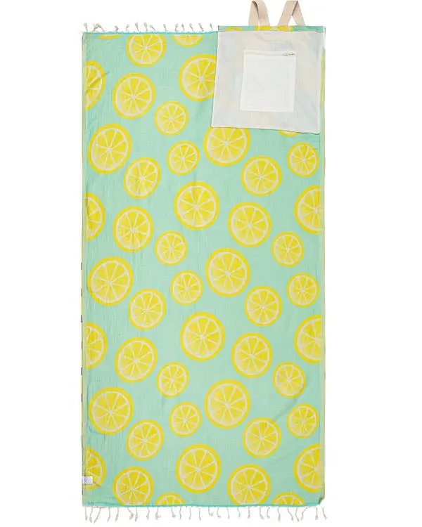 Lemons Towel Bag - Florida Keys