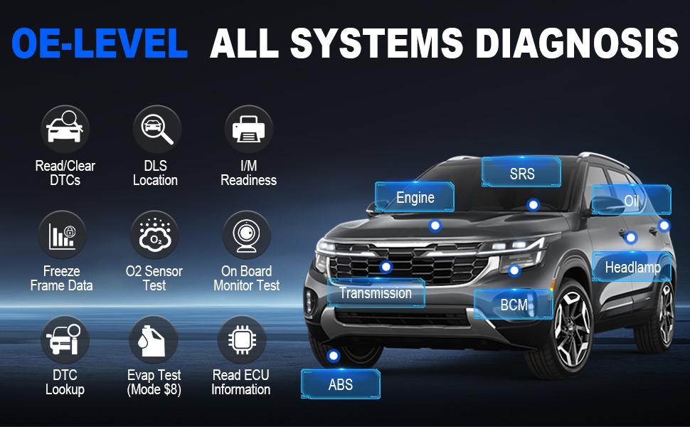 2026 TOPDON ArtiDiag 600Pro full-system diagnostic scan tool, equipped with 9 maintenance functions, supports Android and iOS systems, upgraded version of AD600S/AD500, lifetime free upgrades