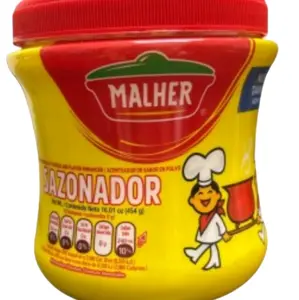 1 bote SAZONADOR ( New Size 454gramos)  MALHER  Acentuador De Sabor En Polvo