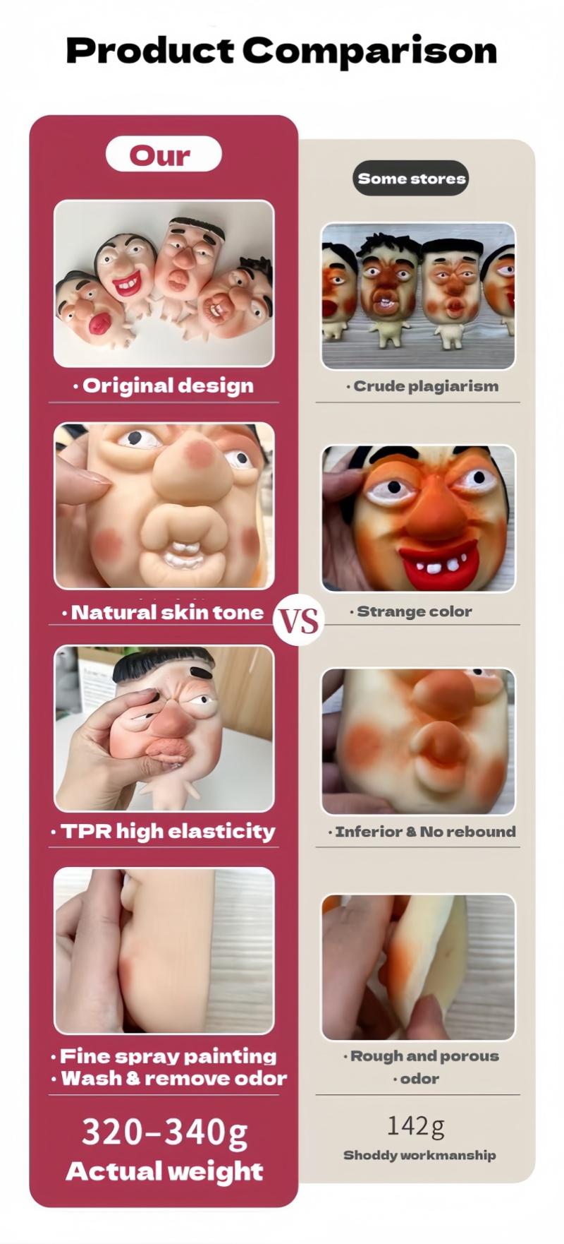 Stress-relieving pimple poppingtoys -- Four colleagues slime