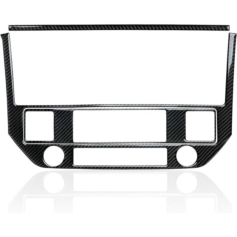 Center Console Panel Decals for 2006 2007 2008 Dodge Ram 1500 2500 3500 Accessories Carbon Fiber Interior Stickers, A