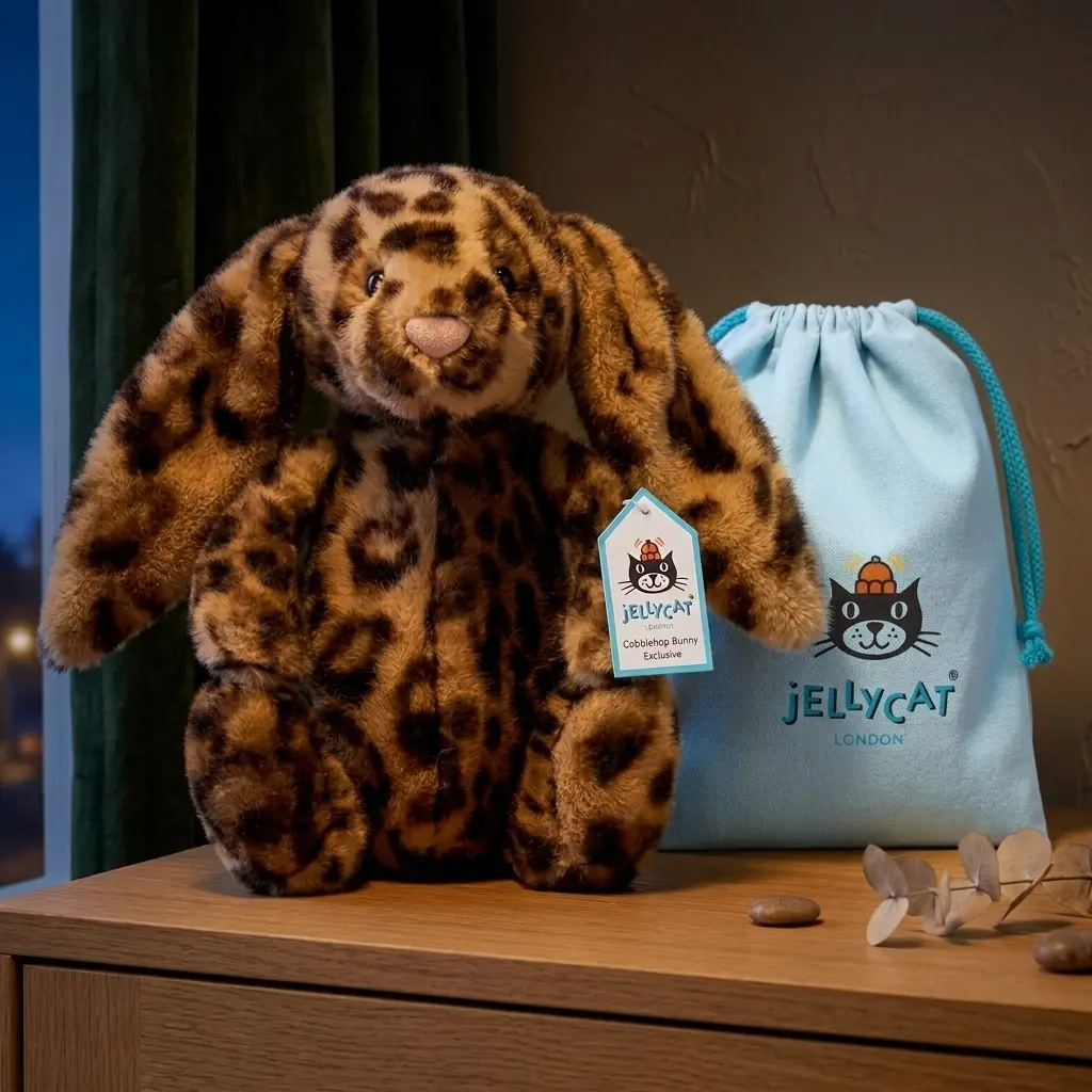 | Ready to Ship from US | Jellycat Cobblehop Bunny Exclusive Bunny | Free Jellycat Gift Bag