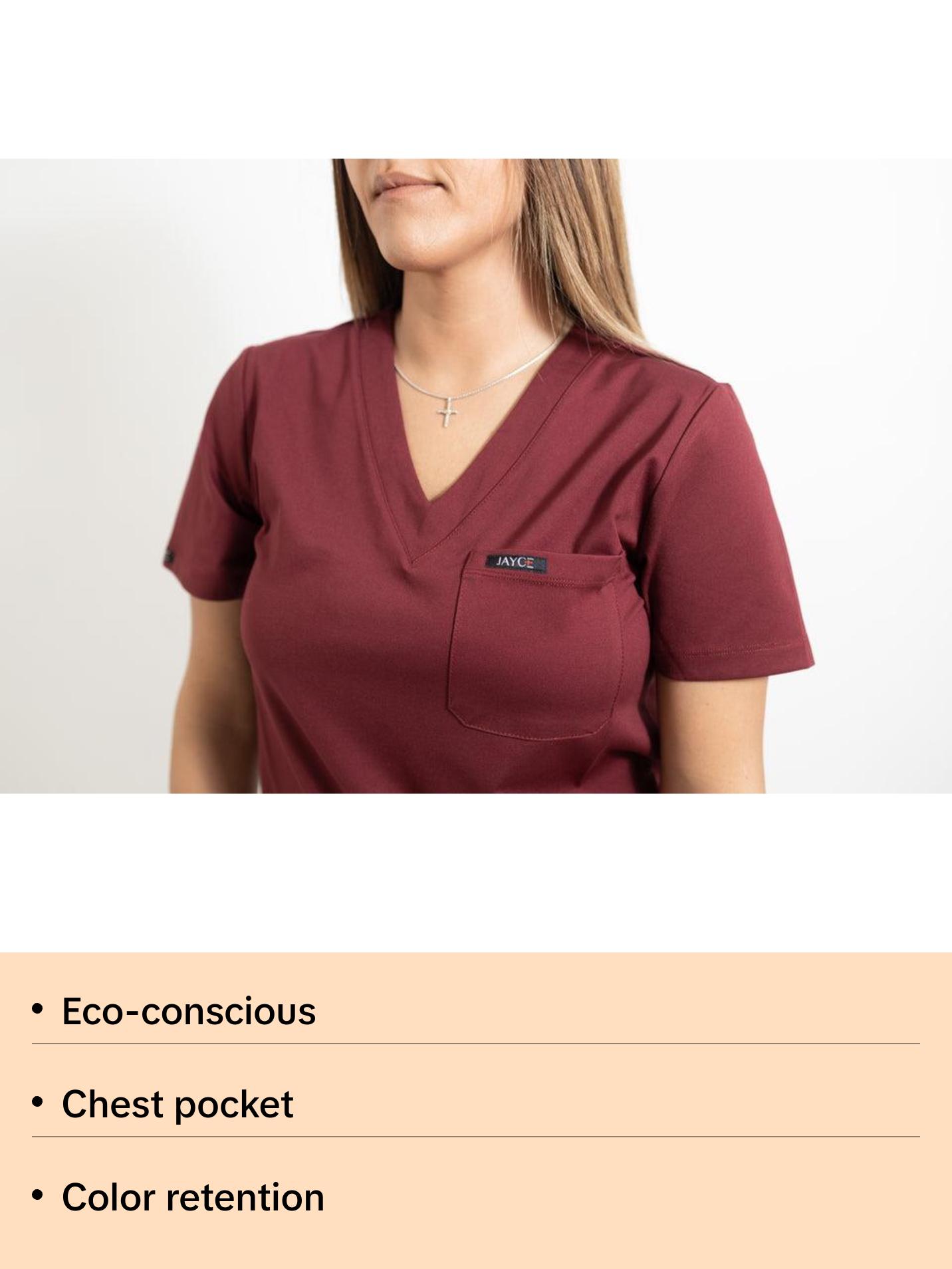 Classic Top - Burgundy