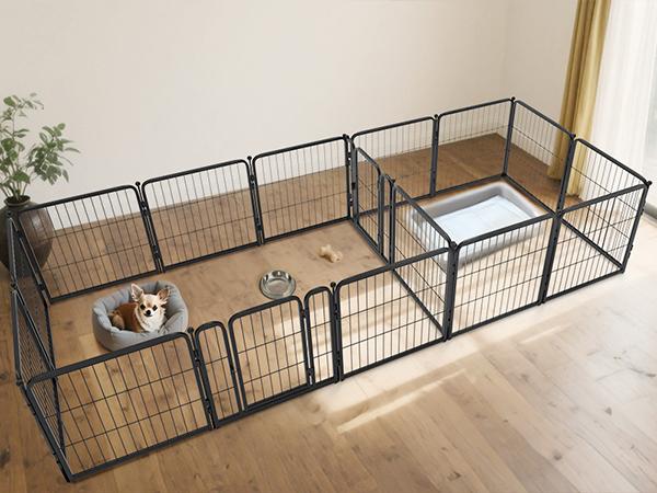 FXW Playpen Connector (Pack of 2), Playpen Accessories Only for FXW Dog Playpen, Designed for FXW Homeplus/Rollick/Instant Playpen (Playpen Not Included)│Patent Pending