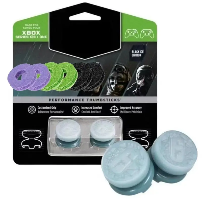 Precision Rings Thumbsticks Aim Boost Kit for PlayStation 5 (PS5)/PlayStation 4 (PS4) and XBOX Controllers Accessories | Thumbsticks | Silicione Rubber 6 Pcs Precision Rings joystick thumbstick joystick thumbstick,back to school,back to school haul