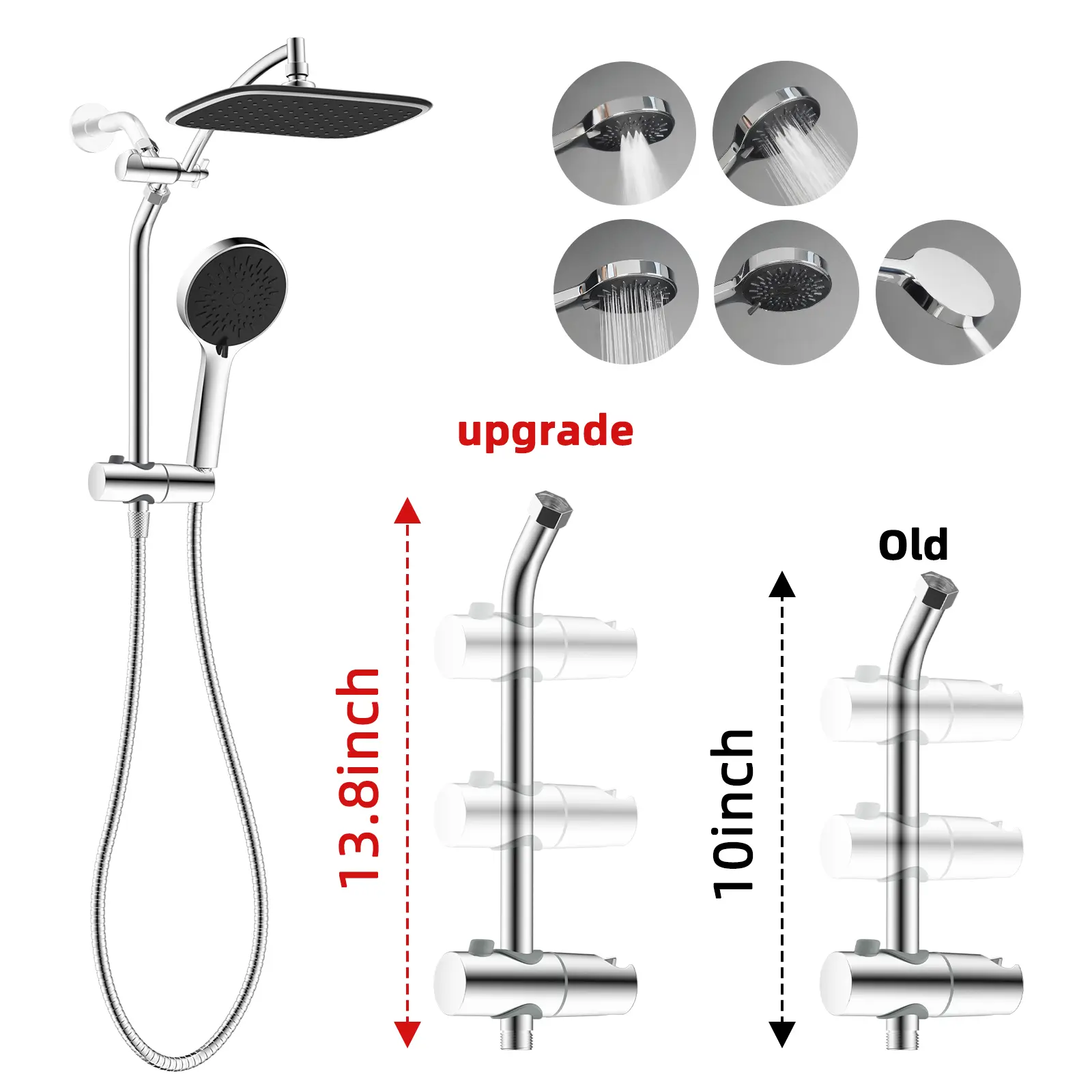 10-inch -Chrome - New upgrade
