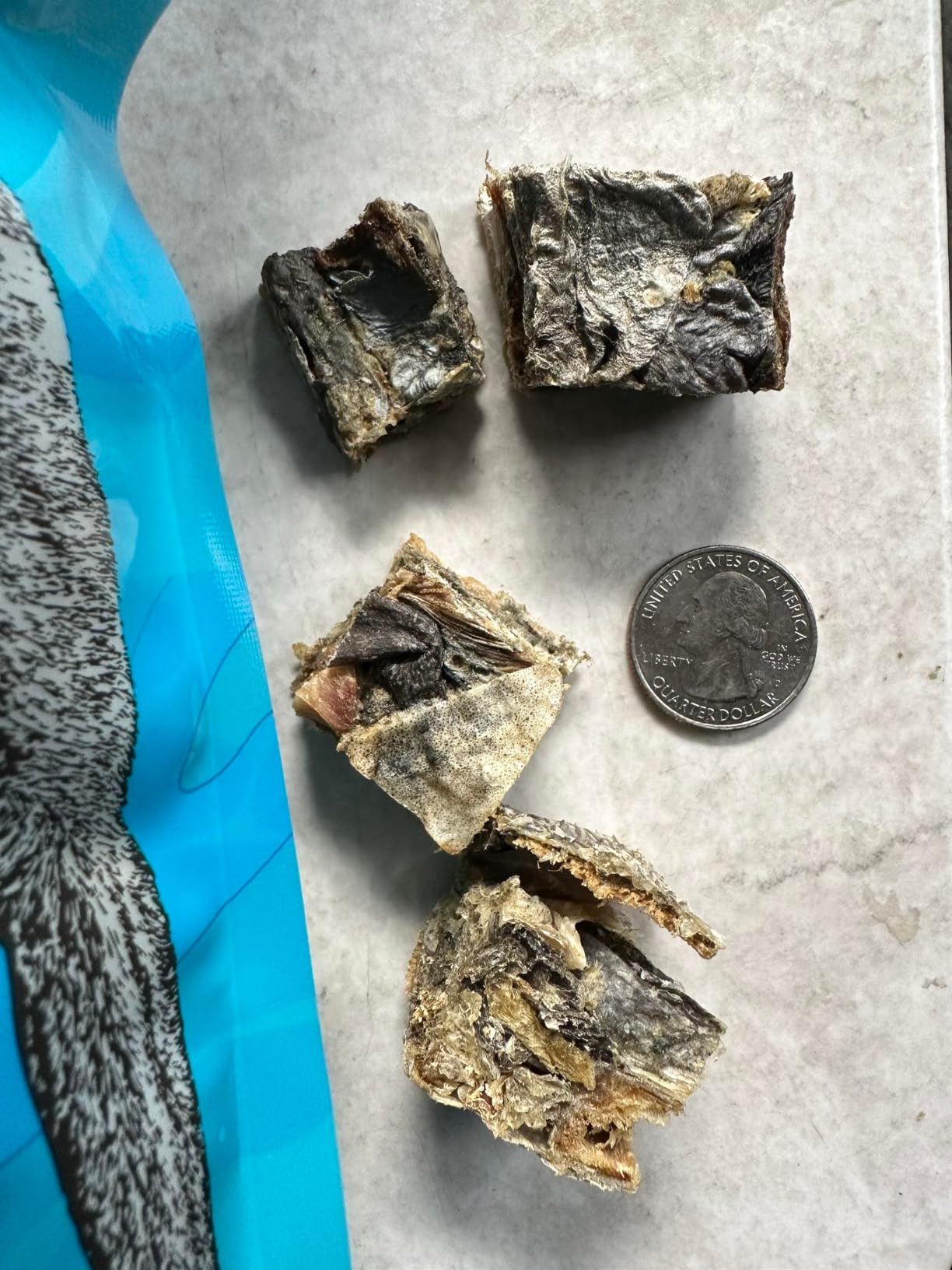 Crunchy Cod Skin Dog Treats By Hubert Pet | All-Natural, Single Ingredient, High Protein Puppy Chews