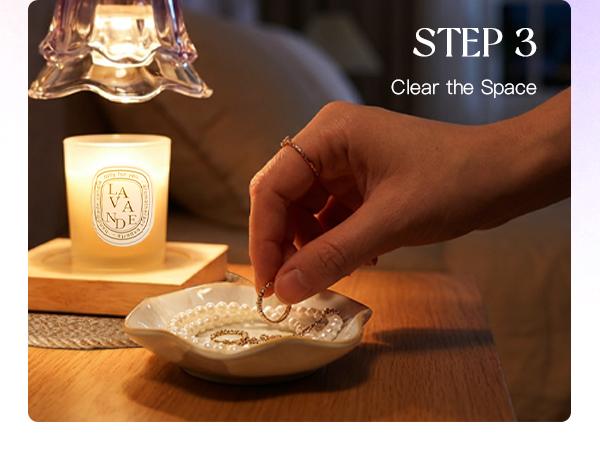 Relaxing Birthday Gifts for Women: Purple Flower Candle Warmer Lamp with Scented Candles Valentines Day Gift Set for Mom Dimmable Wax Warmer with Timer, Valentine's Day gift