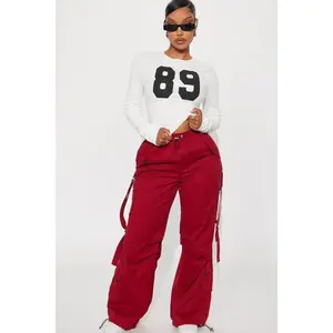 Don't Mess Around Cargo Pant - Red 0