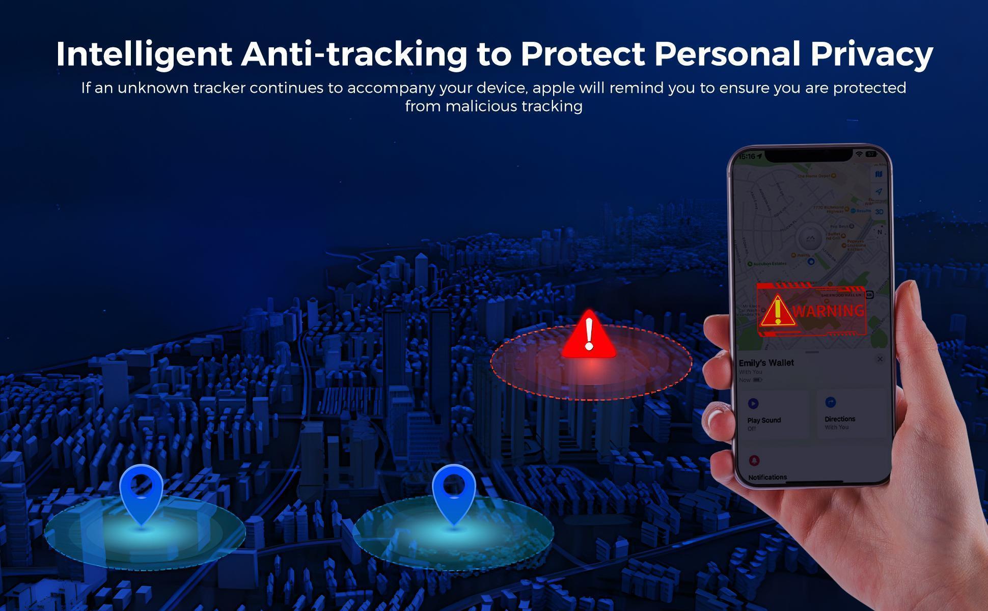 【T1R】Miro Smart Bluetooth Tracker–Compatible with Apple Find My (iOS Only), Backpack, Wallet, Suitcase, IP6 Waterproof – Travel, Daily Use, Outdoor Adventures, Stress-Free Tracking, Perfect Gift for Travelers, Parents & Home Essentials