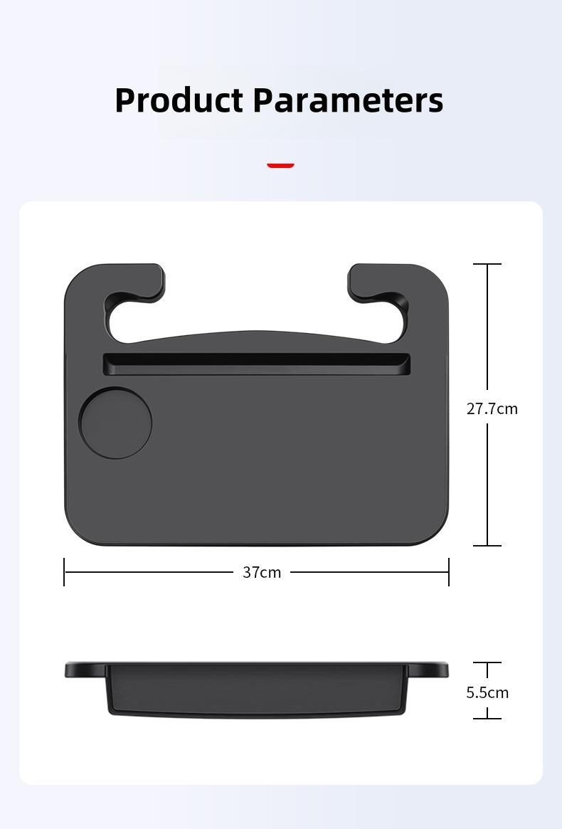 MSTARKE 2-in-1 Steering Wheel Desk-Steering Wheel Tray Table with Seat Gap Filler Organizer Car Food Tray for Driver Car Desk for Laptop & Eating Tesla Model 3 Model Y Accessories Fits Most Vehicles Steering Wheels