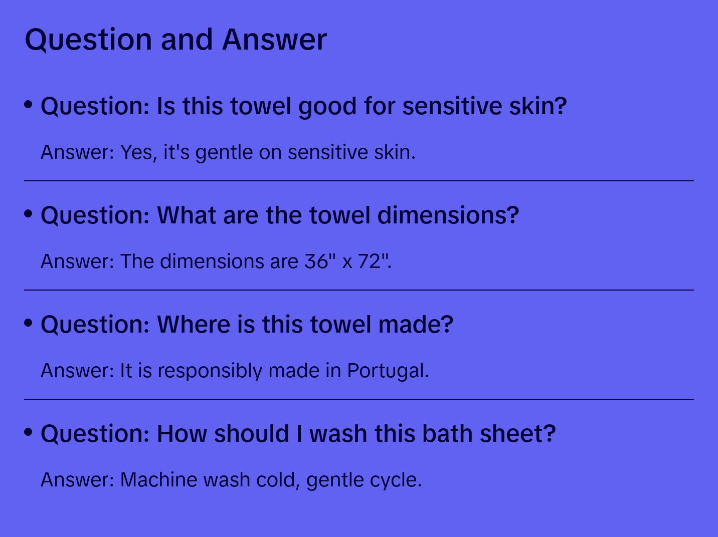 Prague™ 100% Organic Bath Sheet