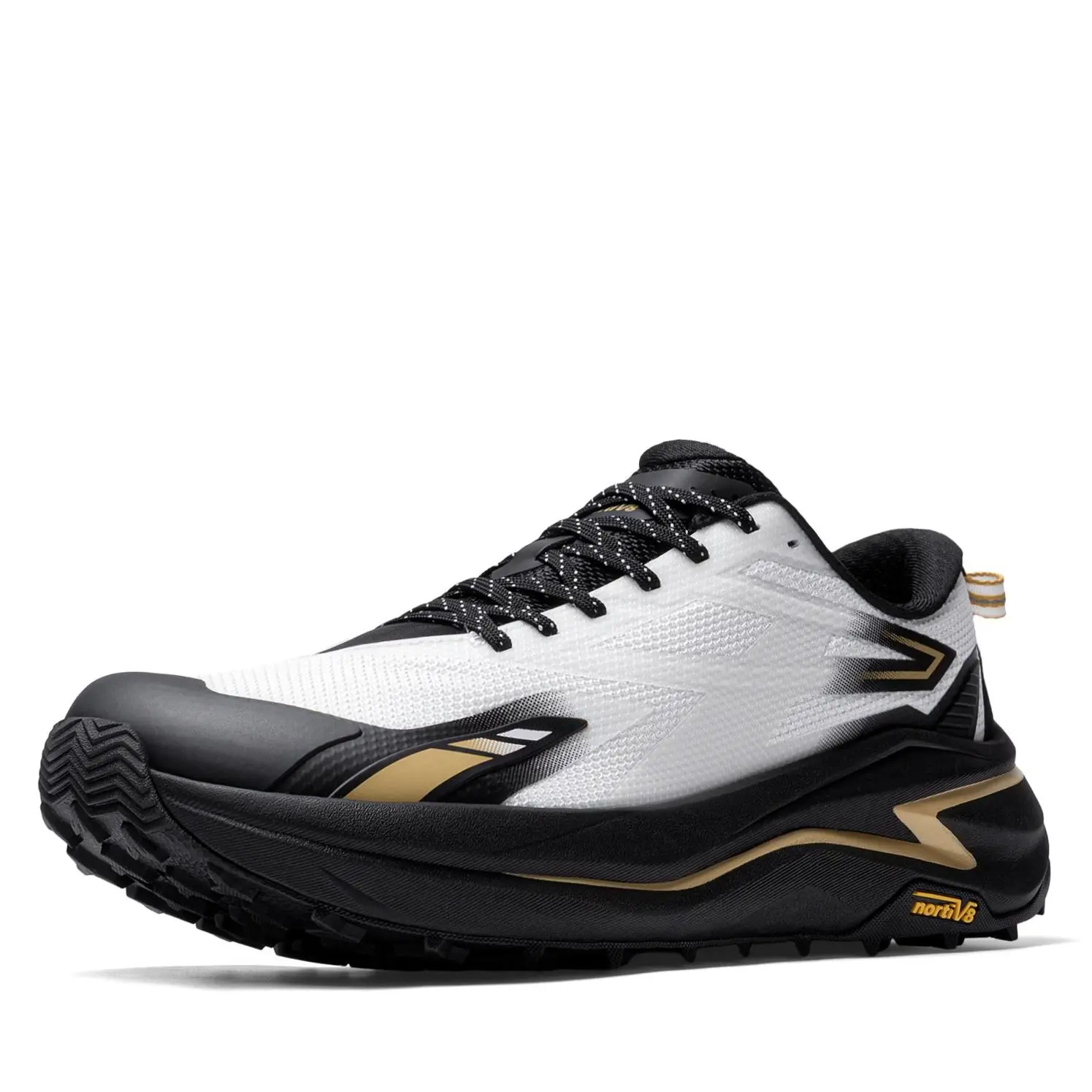 【Back To School】NORTIV 8 Men's Trendy Running Shoes - Wide Toe Box, Cushioned Barefoot Design, EVA Construction, Rubber Sole, US Sizes, for Trail Running, Gym Workouts, Fashion Sneakers, EVA Men's Running Shoes, Men's Shoes