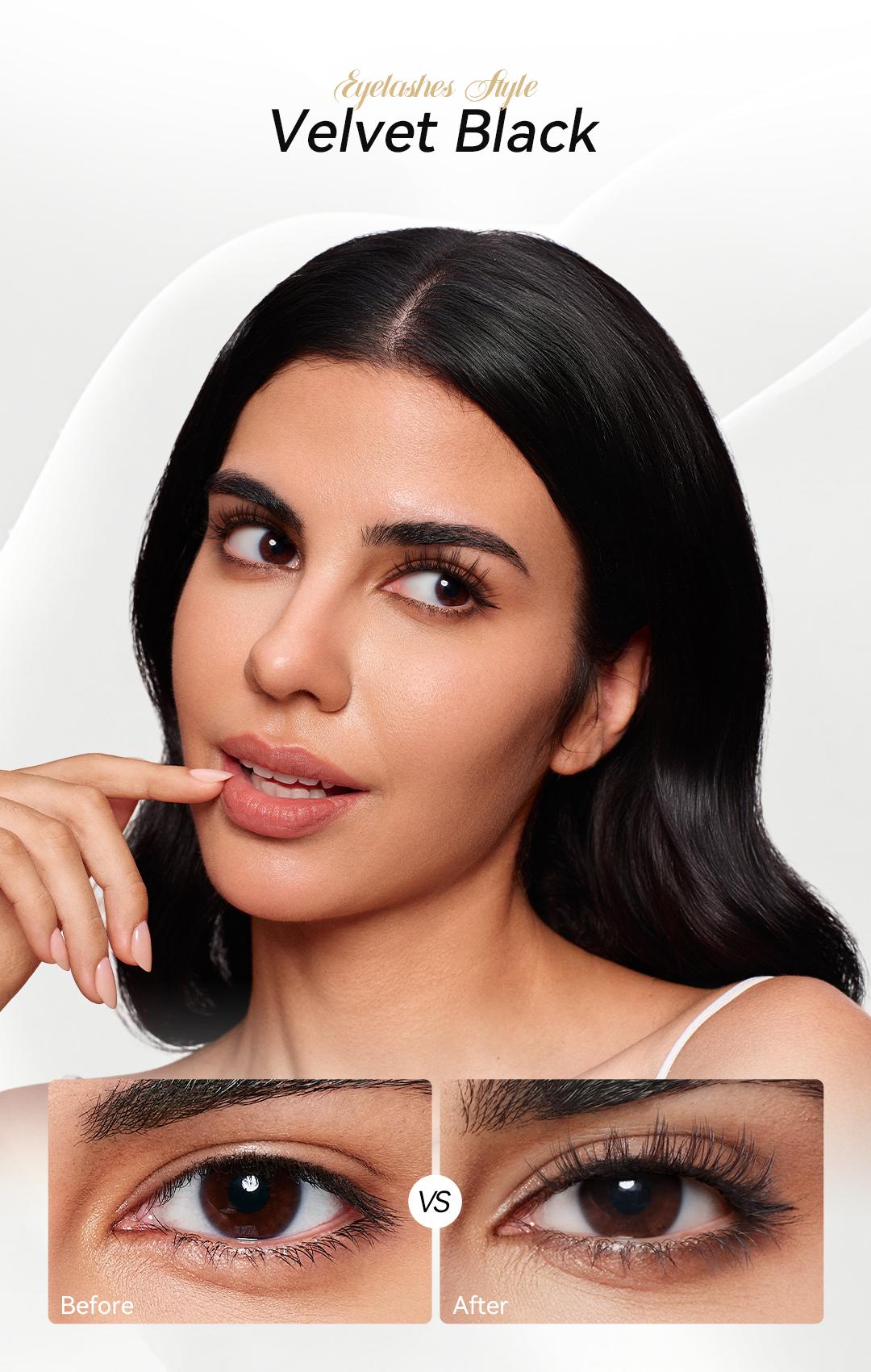 [Wosado] Soft Magnetic Eyelashes All-in-One Box, Reusable, Glue-Free, Waterproof, Lightweight, Natural Style Makeup Cosmetic