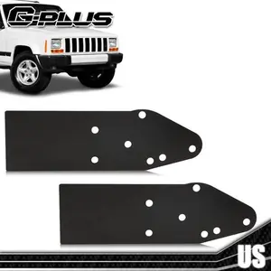 Fit For Jeep Cherokee XJ MJ 1984-2001 Front Bumper Reinforce Mount Brackets Iron