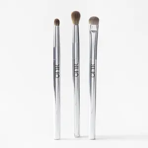 OFIR  Complete Eye Trio Set with Soft Arch Brush, Smudge Brush & Chromatic Cover for Professional Eyeshadow Application
