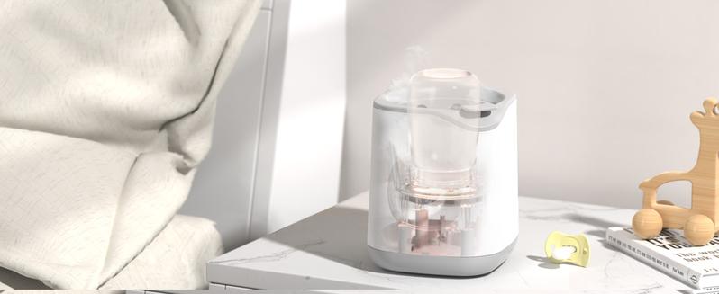 GROWNSY Bottle Warmer,  Baby Botle Warmer Fast for Breastmilk & Formula, Accurate Temperature Control, Milk Warmer for All Bottles with Thaw, Sterilizing, Keep Warm, Heat Food，Mom's Best Choice