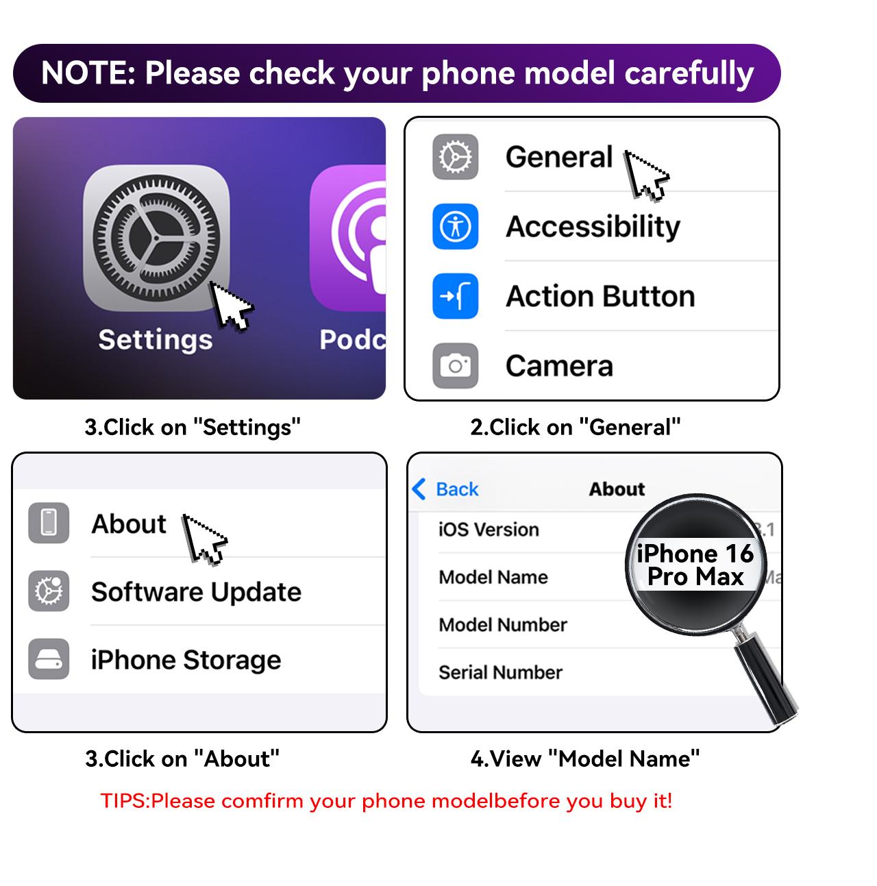 Magnetic Case for iPhone 17 Pro Max 16 15 14 13 12 11 with Camera Lens Protector & Built-in Metal Ring Stand Compatible with MagSafe Shockproof Military-Grade Protection Acrylic Clear Casing