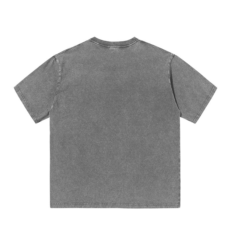 Men's Short Sleeved T-shirt Soft Comfortable Round Neck Casual Tee Lightweight Top for Daily Outings and Casual Wear