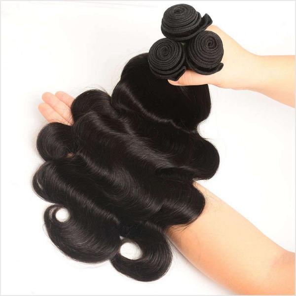 Body Wave Bundles Human Hair Weave 3 4 Bundles Brazilian Virgin hair Bundles 30inches Quick Weave Sew in 4×4 Lace Closure 2×6 Closure