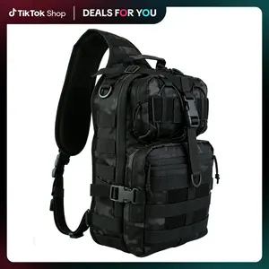 Tactical Sling Bag, Sport Bag Military Rover Shoulder Backpack EDC Assault Range Bag, Chest Pack Handbag Waterproof