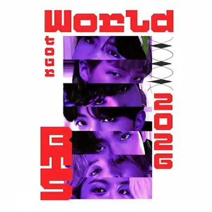 K Pop 2026 Comeback World Tour Poster Art Prints, Fifth Album Era Fan Aesthetic Design, Idol Music Journey Wall Decor for Kpop Fans