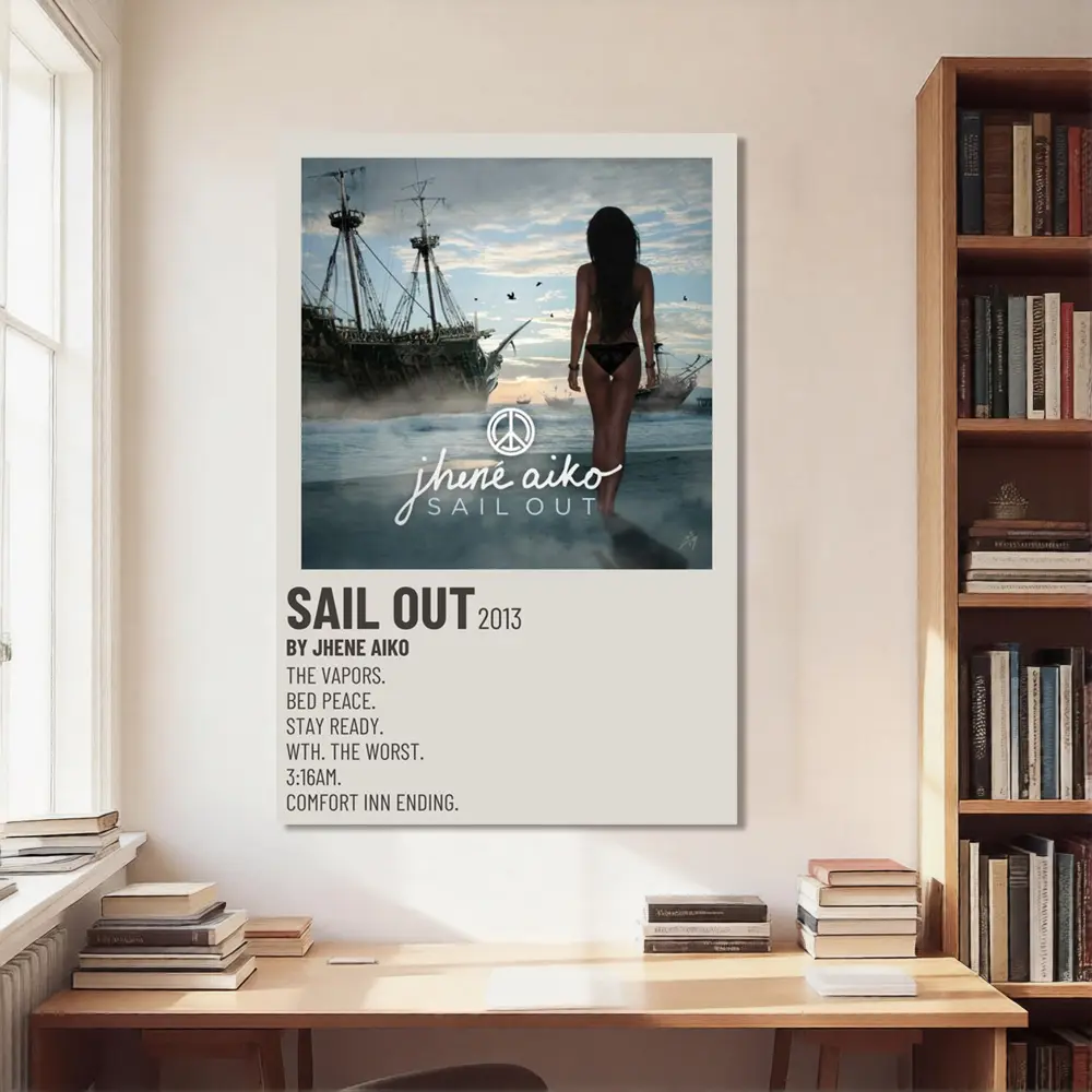 jhene aiko poster sailing souls - TikTok Shop