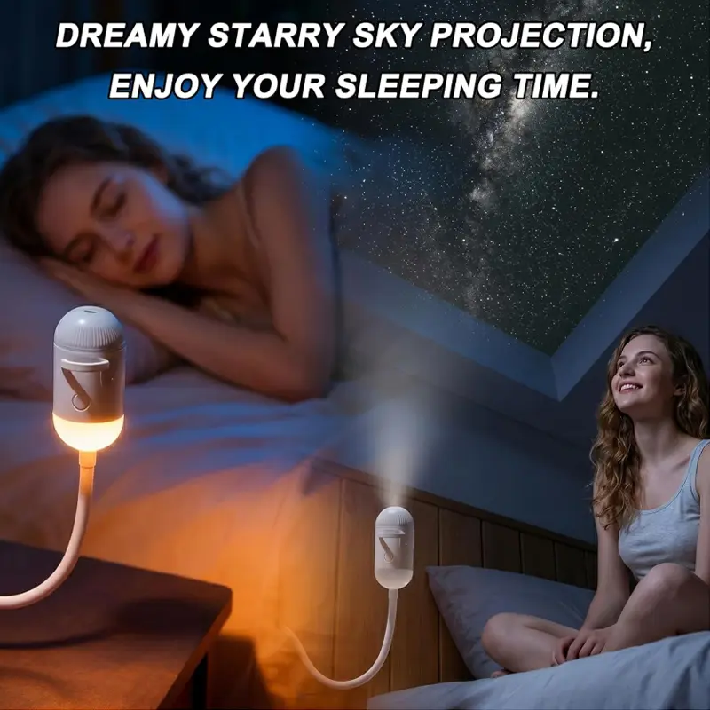 Compact 5D Holographic Galaxy & Ocean Projector - Smart LED Nightlight for Kids, Indoor Bedroom & Party Décor with 24 Films Fancy Led Novelty Lighting Illuminating Led Led Decoration Lamp Led Lights Starry Led
