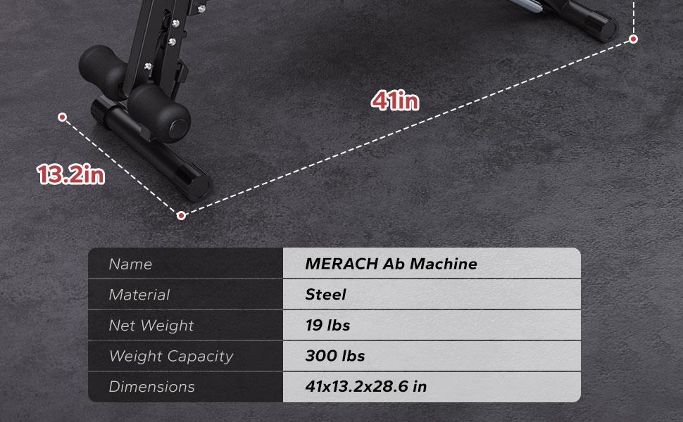 MERACH Multi-Functional Adjustable Ab Machine Workout Bench Sit Up Machine Push Up Exercise Chair for Home Gym TikTokShopBlackFriday SpringStatements