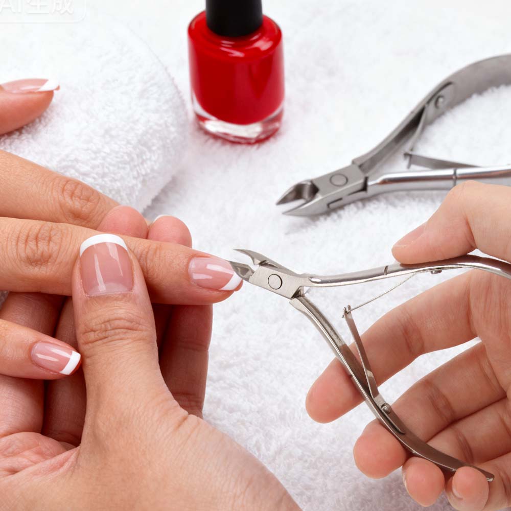 Cuticle Trimmer with Pusher and Cutter,Silver, Cuticle Remover,Cutilce Nipper Clippers,Durable Pedicure Manicure Tools, 9Pcs Nail Care Kit for Fingernails and Toenails