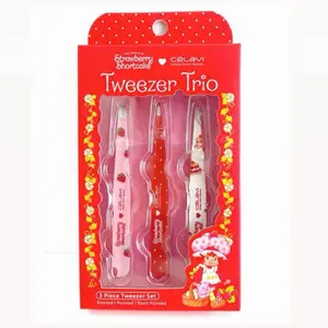 Strawberry Shortcake Tweezer Trio Set