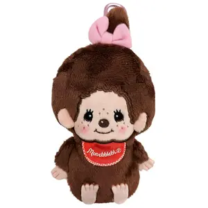 Monchhichi-Chan Plush Mascot Carabiner Pouch