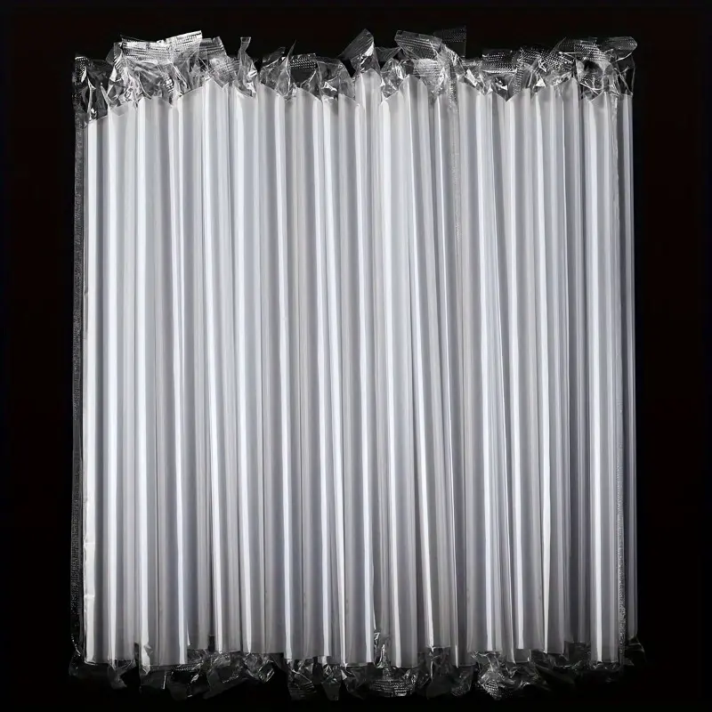 100pcs Transparent Disposable Plastic Drinking Straws Clear Straws Long Straws Home Bar Accessories for Restaurant and Home Party